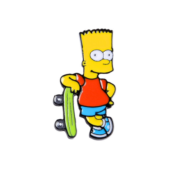 Pin's Bart Simpson Skateboard