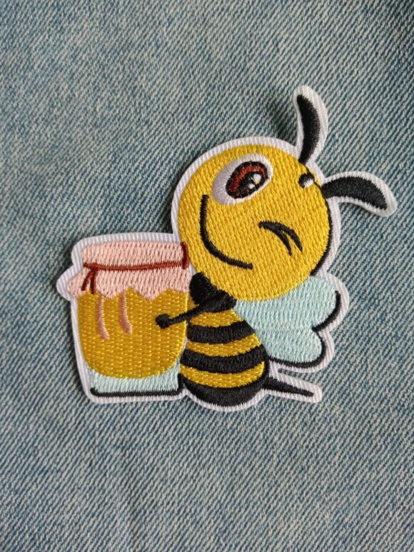 Patch Abeille et pot de miel