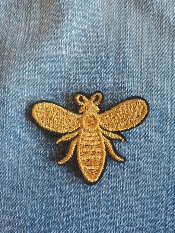 Patch Abeille dorée