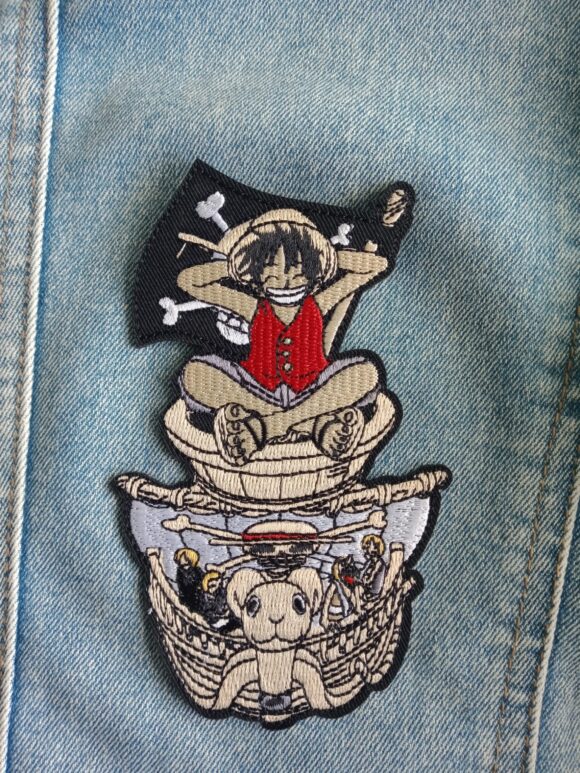 Patch Luffy drapeau