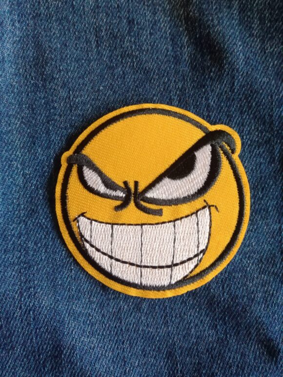 Patch Emoji méchant