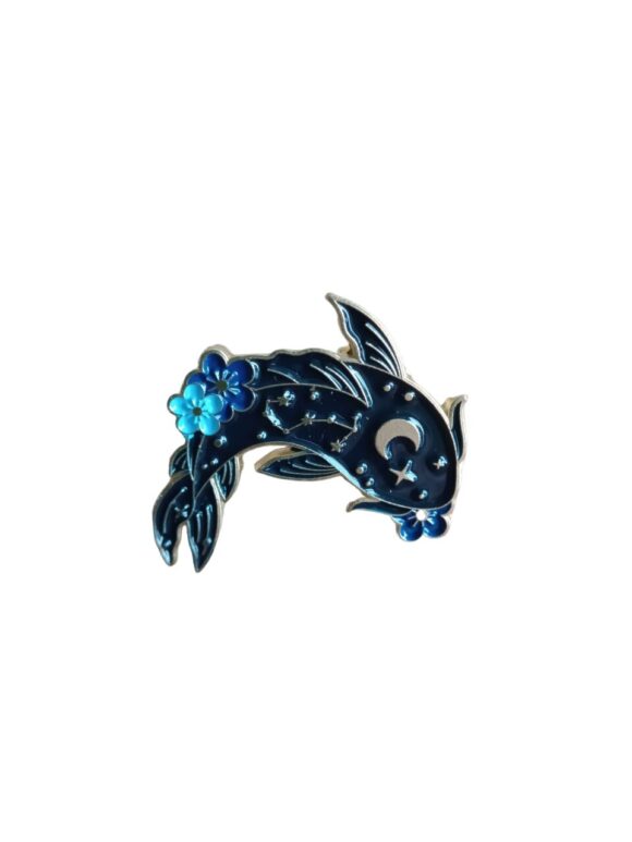 Pin's Carpe Japonaise noire