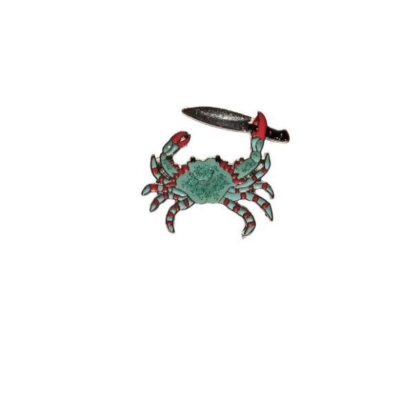 Pin's le crabe au couteau