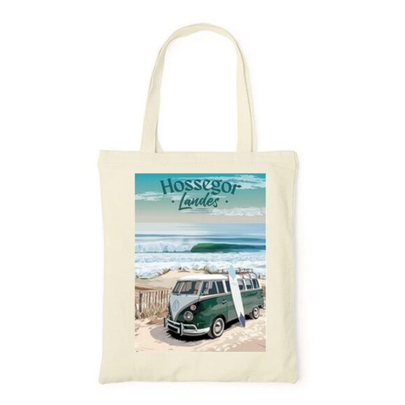 Tote Bag, sac en Toile Personnalisé de Hossegor