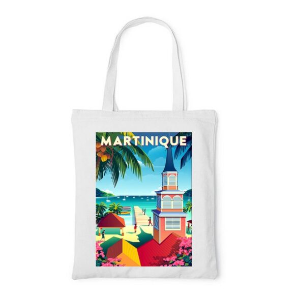 Tote Bag, sac en Toile Personnalisé de Martinique – Image 2