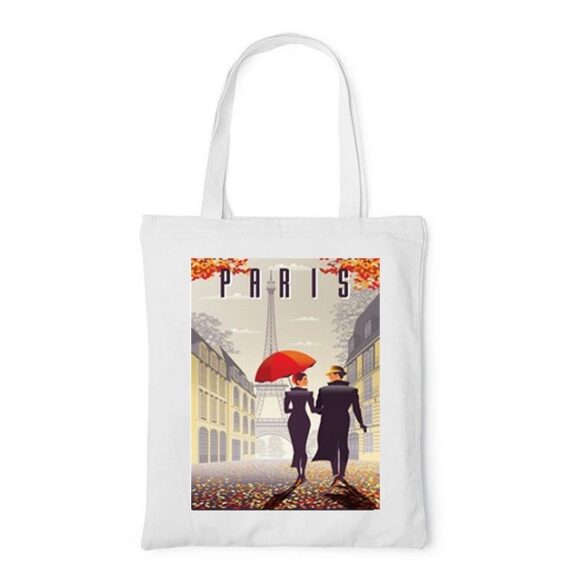 Tote Bag, sac en Toile Personnalisé de Paris – Image 2