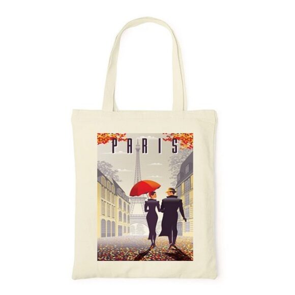 Tote Bag, sac en Toile Personnalisé de Paris – Image 3