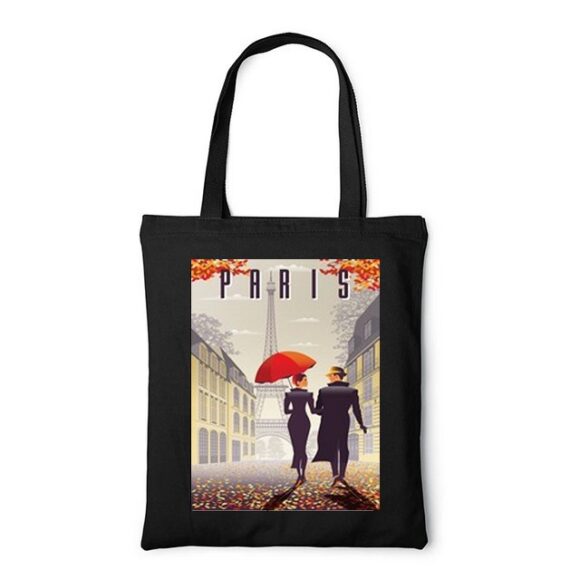 Tote Bag, sac en Toile Personnalisé de Paris – Image 4