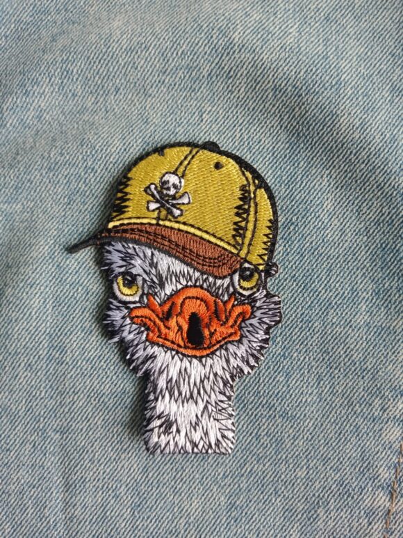 Patch Autruche à Casquette