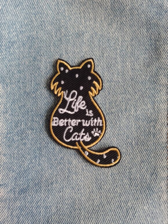 Patch Life is better with cats