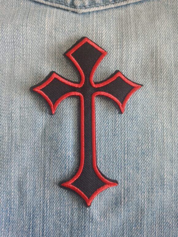 Patch Croix Rouge et Noire