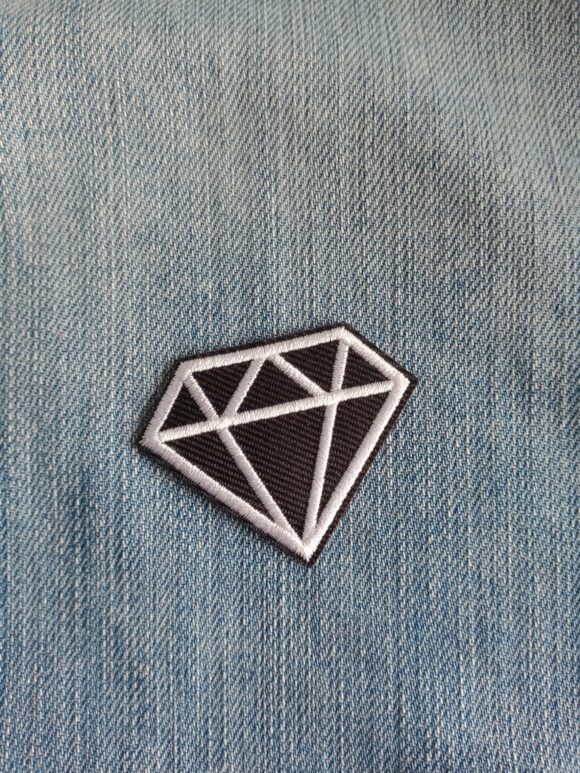 Patch Diamant Noir