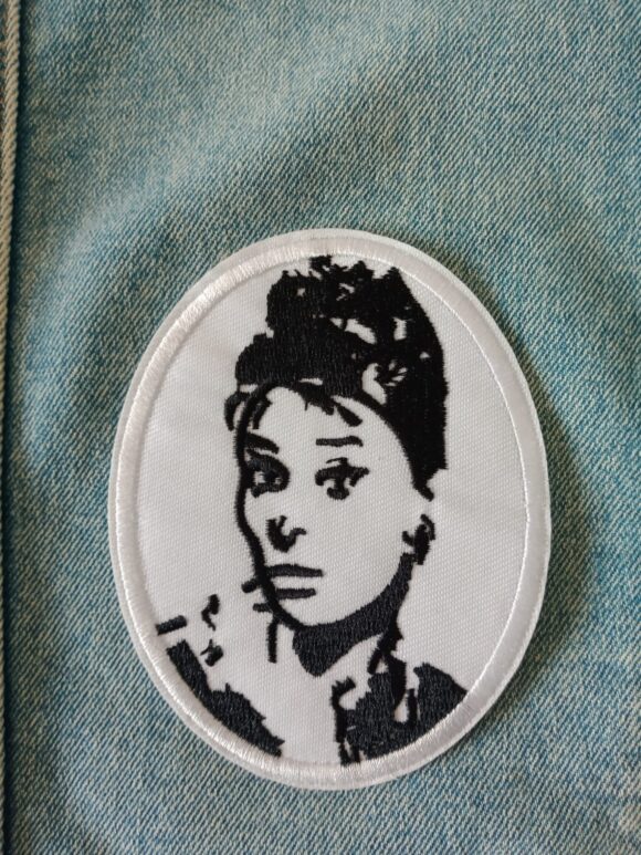 Patch Médaillon Audrey Hepburn