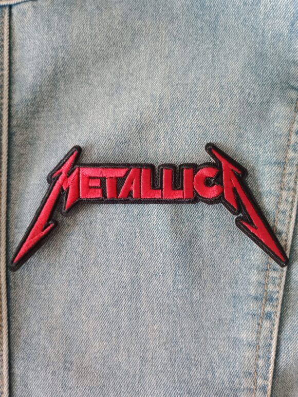 Patch Metallica rouge