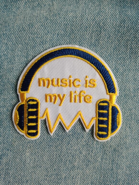 Patch " Music is my life"