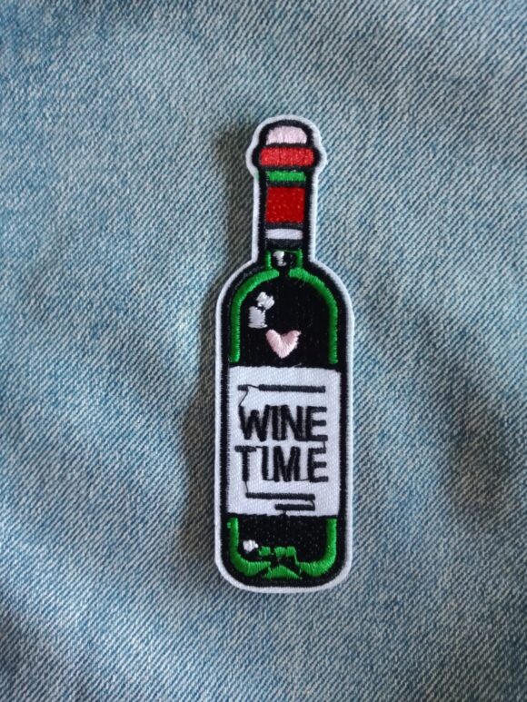 Patch Bouteille de Vin