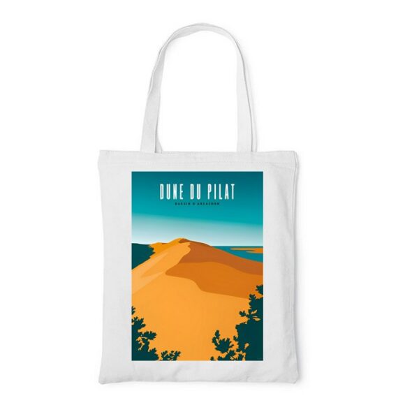 Tote Bag, sac en Toile Personnalisé de Dune du Pilat – Image 2