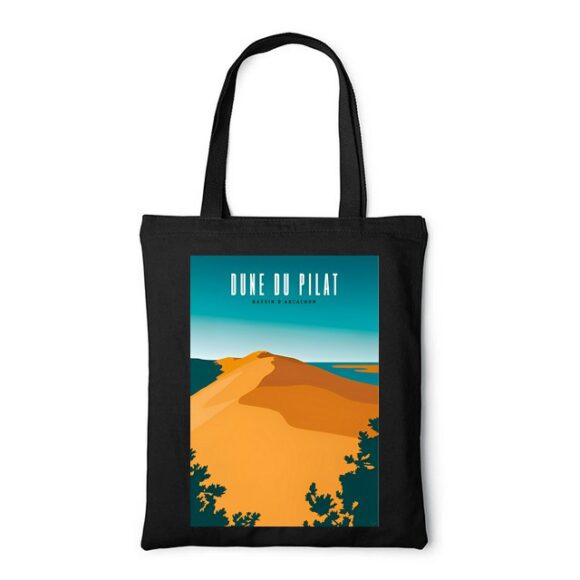 Tote Bag, sac en Toile Personnalisé de Dune du Pilat – Image 4