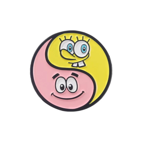 Pin's duo Bob l'éponge