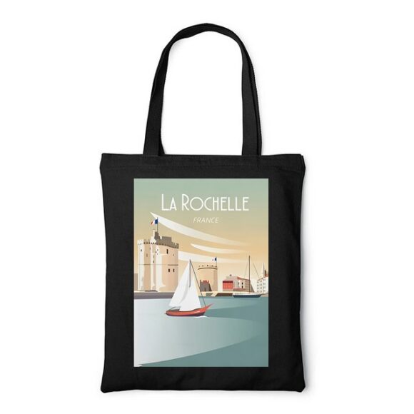 Tote Bag, sac en Toile Personnalisé de La Rochelle – Image 4