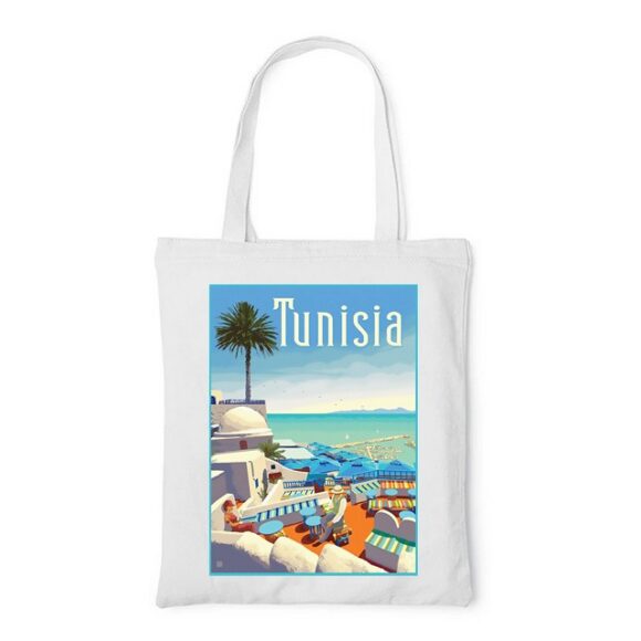 Tote Bag, sac en Toile Personnalisé de Tunisie – Image 2