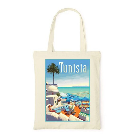 Tote Bag, sac en Toile Personnalisé de Tunisie