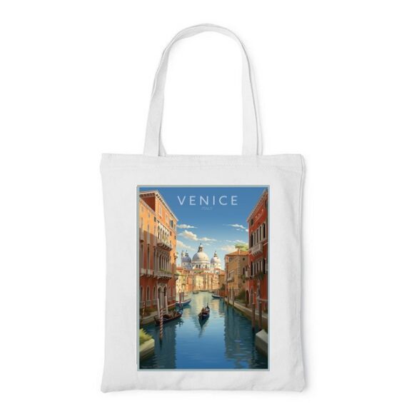 Tote Bag, sac en Toile Personnalisé de Venise – Image 2